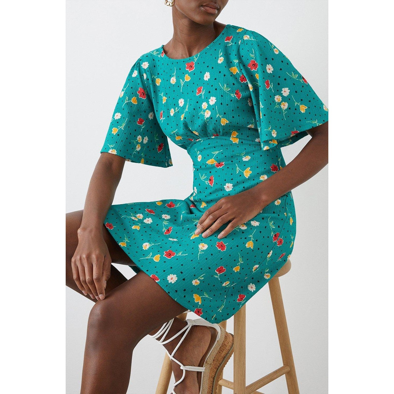 Dorothy Perkins Womens/Ladies Floral Flutter Mini Dress – Universal Textiles