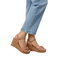 Beige - Lifestyle - Dorothy Perkins Womens-Ladies Romi Cork Wedge Sandals