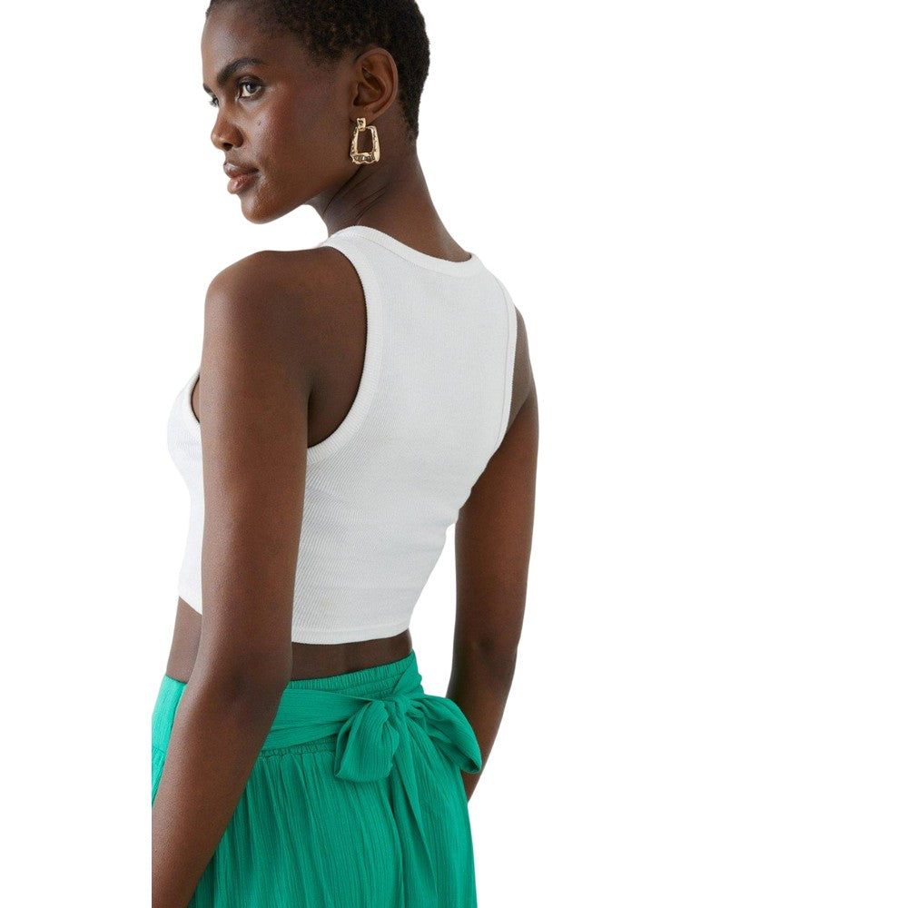 Green - Side - Dorothy Perkins Womens-Ladies Tiered Maxi Skirt