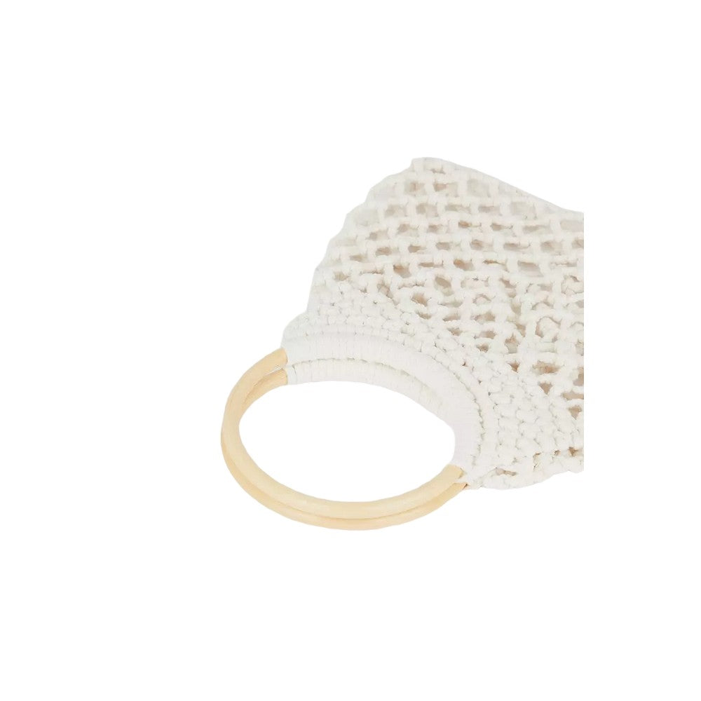 White - Back - Faith Ally Mesh Bag