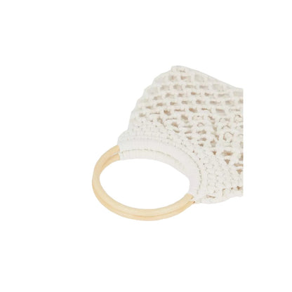 White - Back - Faith Ally Mesh Bag