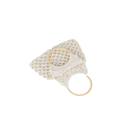 White - Side - Faith Ally Mesh Bag