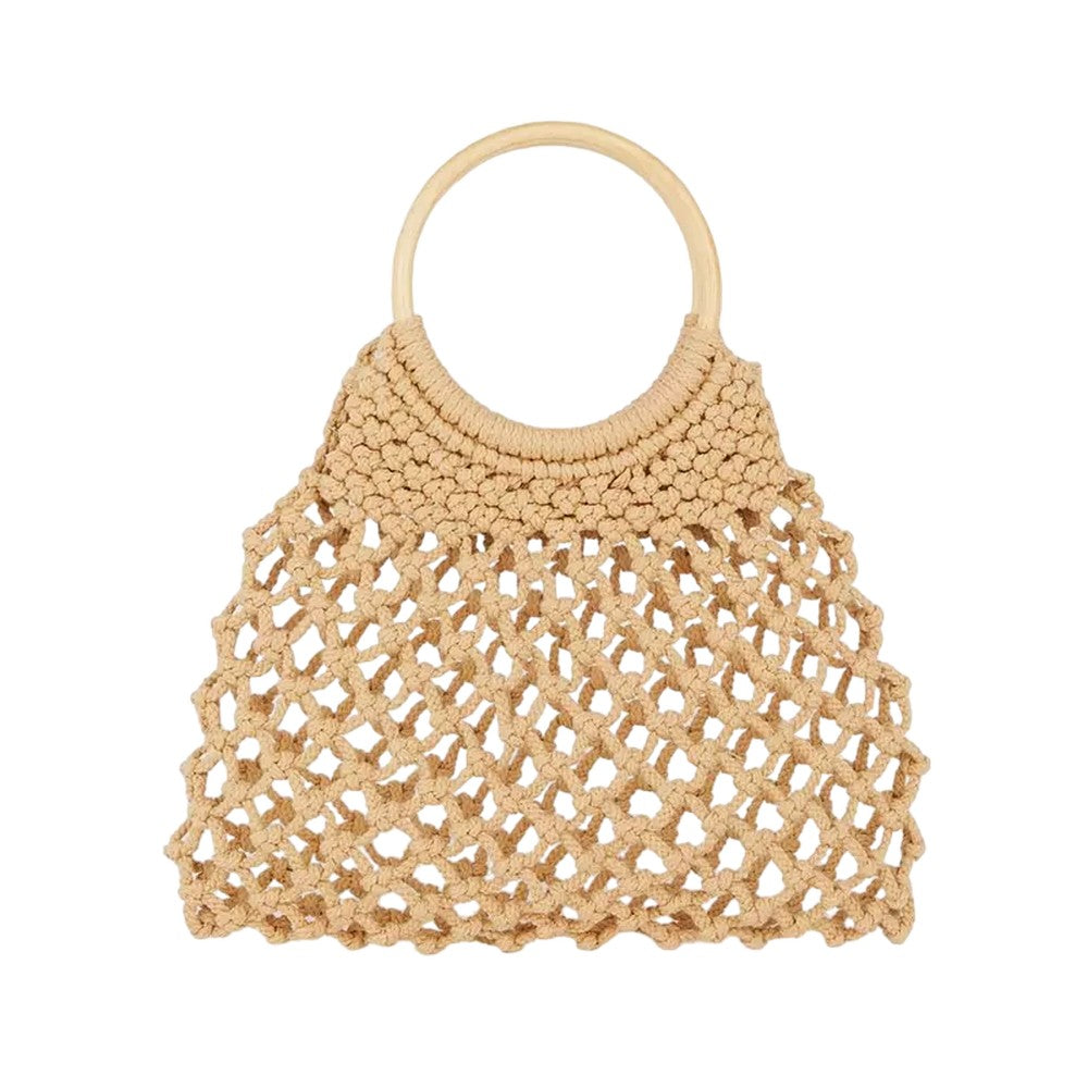 Natural - Front - Faith Ally Mesh Bag