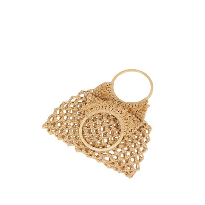 Natural - Side - Faith Ally Mesh Bag