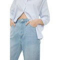 Light Wash - Side - Dorothy Perkins Womens-Ladies Straight Leg Jeans