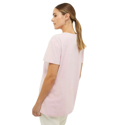 Pink - Back - Dorothy Perkins Womens-Ladies San Francisco Longline T-Shirt