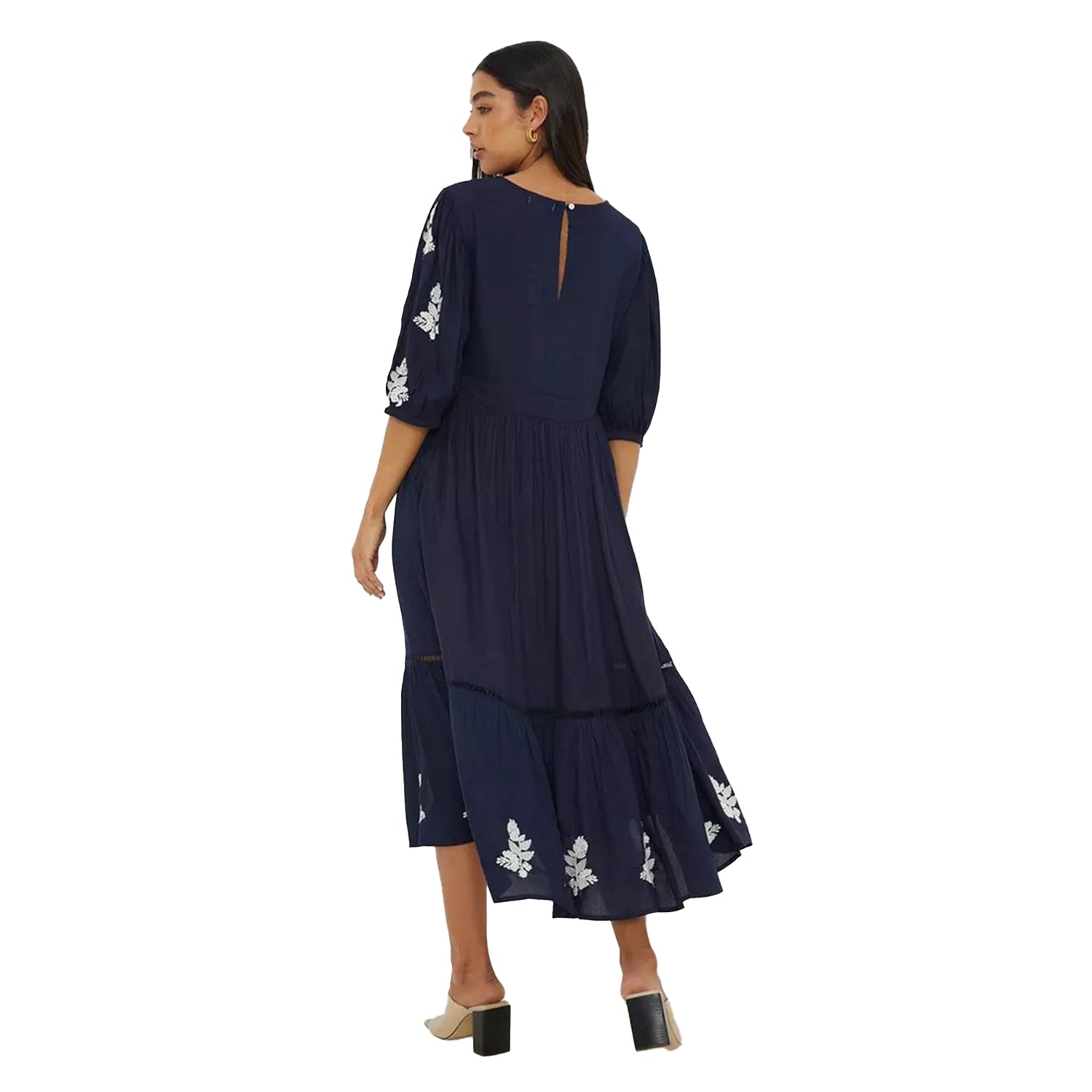 Dorothy Perkins Womens/Ladies Embroidered Midi Dress – Universal Textiles