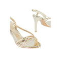 Gold - Side - Dorothy Perkins Womens-Ladies Sofia Diamante Heeled Sandals