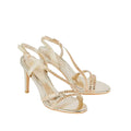 Gold - Front - Dorothy Perkins Womens-Ladies Sofia Diamante Heeled Sandals