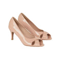 Blush - Front - Good For The Sole Womens-Ladies Honey Peep Toe Wide Sandals