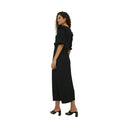 Black - Back - Dorothy Perkins Womens-Ladies Ruffled Tall Midi Dress