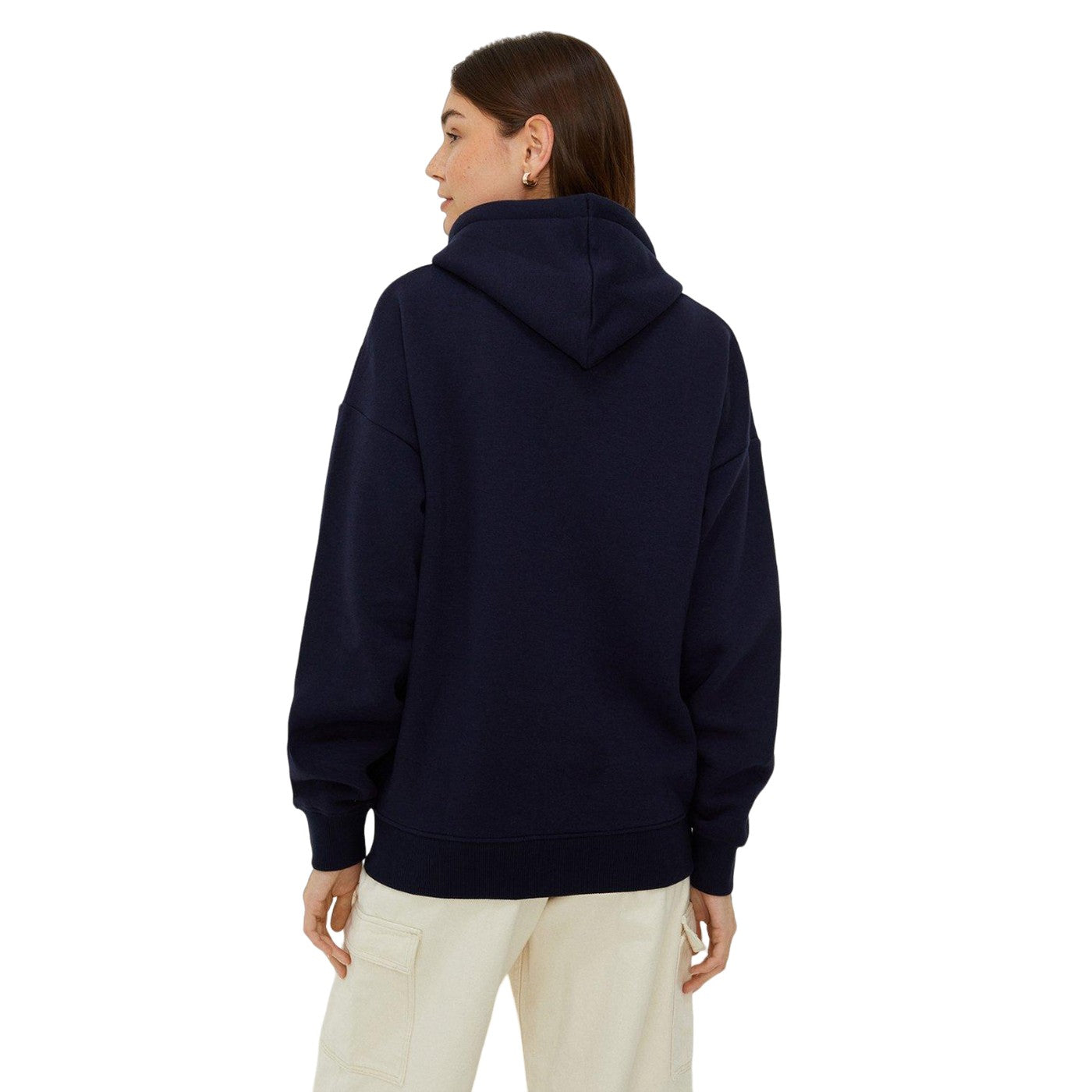 Navy - Back - Dorothy Perkins Womens-Ladies Full Zip Hoodie