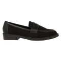 Natural Black - Back - Dorothy Perkins Womens-Ladies Luna Structured Penny Loafers