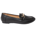 Black - Back - Good For The Sole Womens-Ladies Nelly Loafers