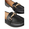 Black - Side - Good For The Sole Womens-Ladies Nelly Loafers