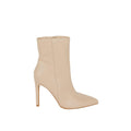 Beige - Front - Faith Womens-Ladies Madison Pointed Stiletto Heel Ankle Boots