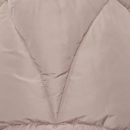 Mink - Pack Shot - Dorothy Perkins Womens-Ladies Hooded Padded Longline Gilet