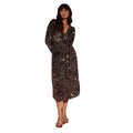 Bronze - Front - Dorothy Perkins Womens-Ladies Sequin Velvet Wrap Petite Midi Dress