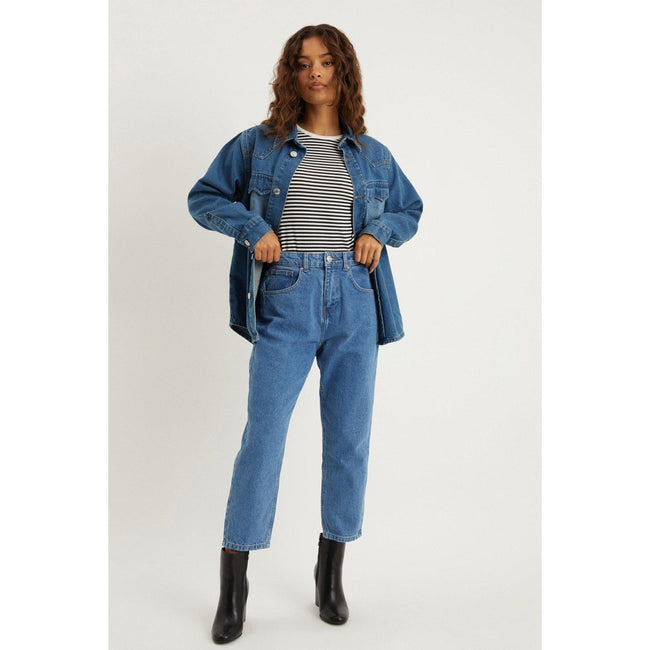 Dorothy Perkins Womens/Ladies Petite Relaxed Mom Jeans Discounts