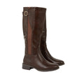 Brown - Front - Dorothy Perkins Womens-Ladies Karla Knee-High Riding Boots