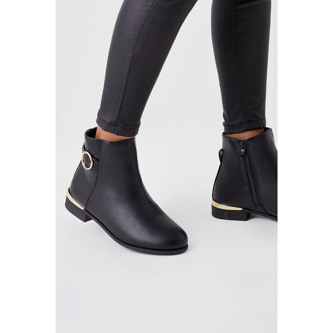 Dorothy Perkins Womens/Ladies Malia Buckle Wide Ankle Boots