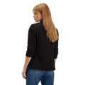 Black - Back - Dorothy Perkins Womens-Ladies Petite Ruched Blazer