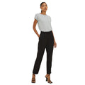 Black - Lifestyle - Dorothy Perkins Womens-Ladies Pleated Front Slim Leg Trousers