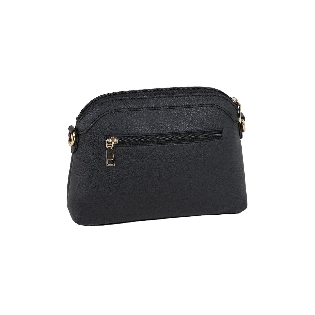 Black - Back - Dorothy Perkins Womens-Ladies Donna Plaited Crossbody Bag