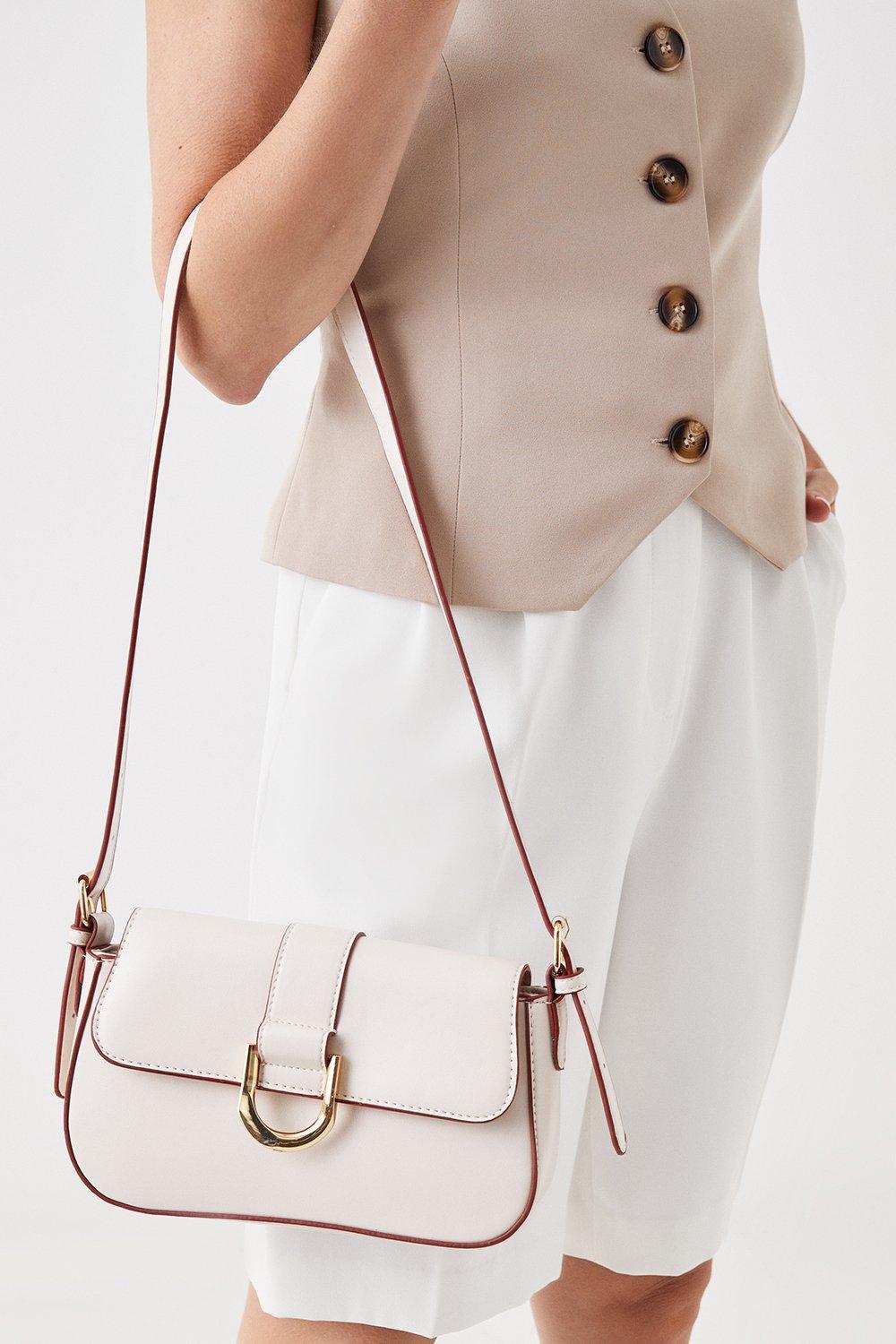 Ivory - Front - Dorothy Perkins Womens-Ladies Sophie Handbag