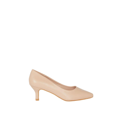 Blush - Side - Dorothy Perkins Womens-Ladies Dover Kitten Heel Court Shoes