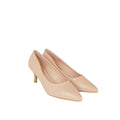 Blush - Front - Dorothy Perkins Womens-Ladies Dover Kitten Heel Court Shoes