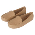 Taupe - Front - Good For The Sole Womens-Ladies Noelle Moccasin Loafers