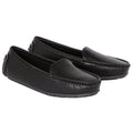 Black - Front - Good For The Sole Womens-Ladies Noelle Moccasin Loafers