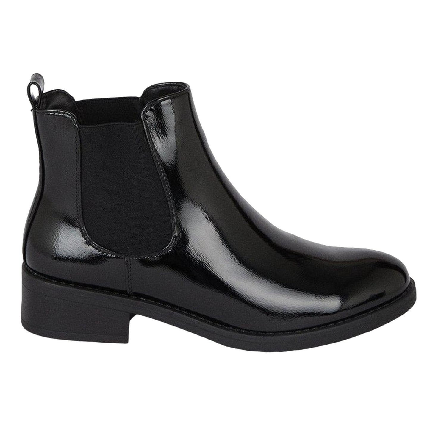 True Black - Back - Dorothy Perkins Womens-Ladies Marina Chelsea Boots