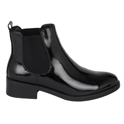 True Black - Back - Dorothy Perkins Womens-Ladies Marina Chelsea Boots