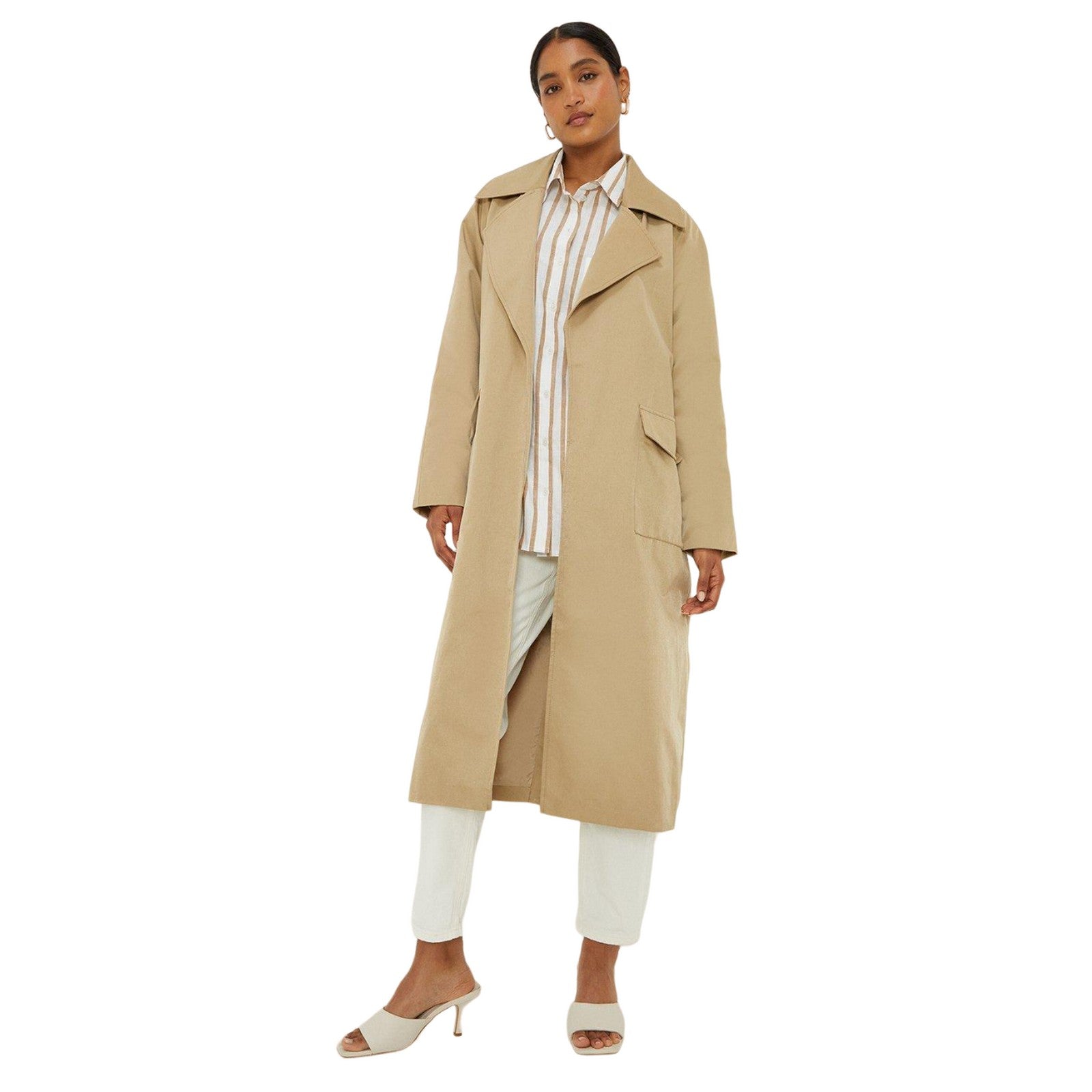 Camel - Lifestyle - Dorothy Perkins Womens-Ladies Trench Coat