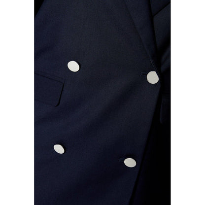 Navy - Lifestyle - Dorothy Perkins Womens-Ladies Military Double-Breasted Blazer