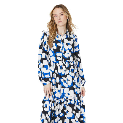 Cobalt - Lifestyle - Dorothy Perkins Womens-Ladies Animal Print Midi Shirt Dress
