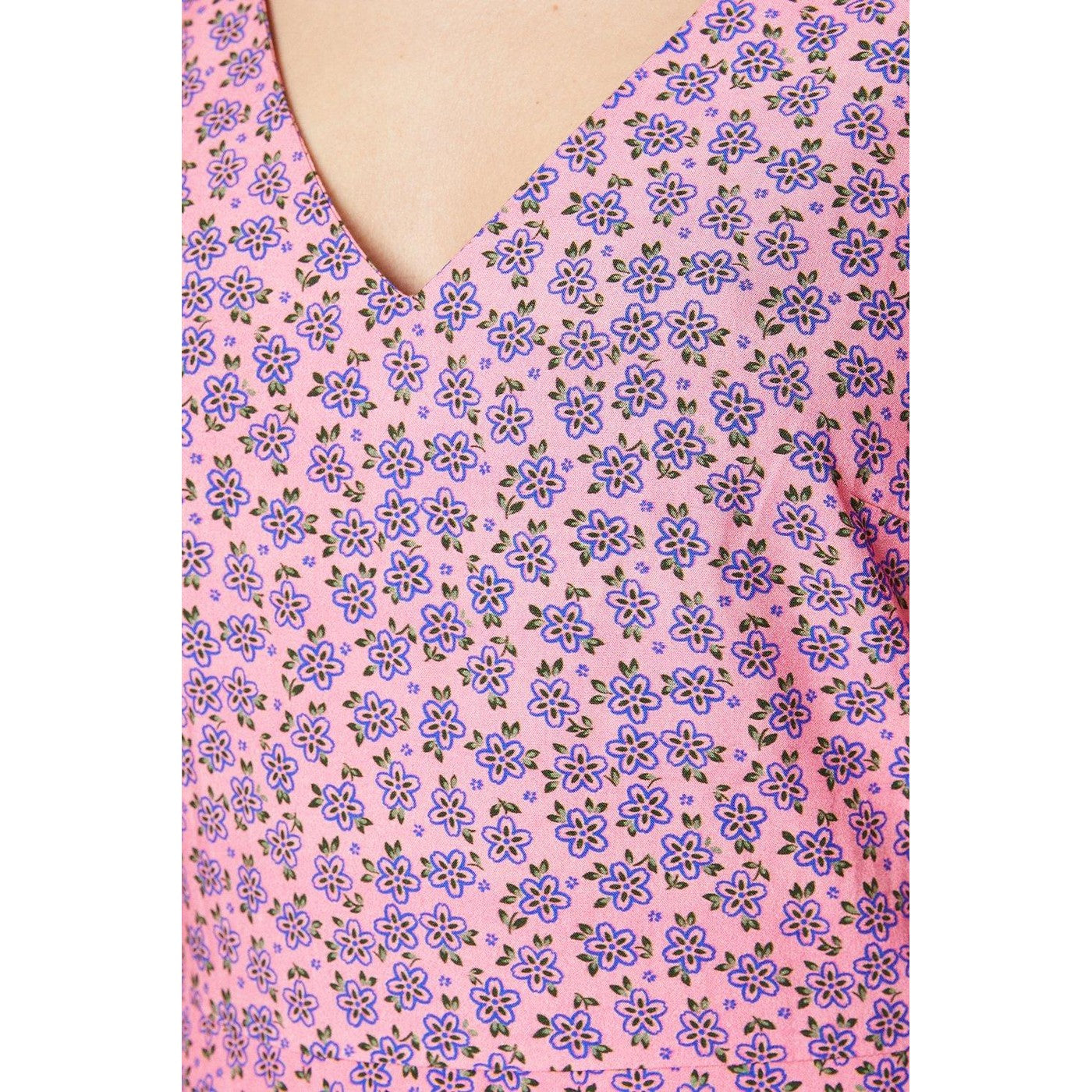 Pink - Lifestyle - Dorothy Perkins Womens-Ladies Tiered Hem Frill Mini Dress