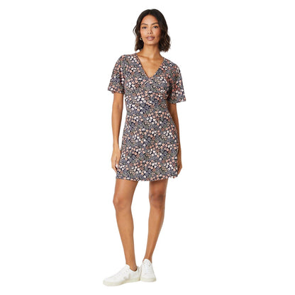 Multicoloured - Lifestyle - Dorothy Perkins Womens-Ladies Ditsy Print Empire Seam Mini Dress