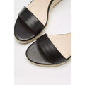Black - Side - Dorothy Perkins Womens-Ladies Ruby Wedge Sandals