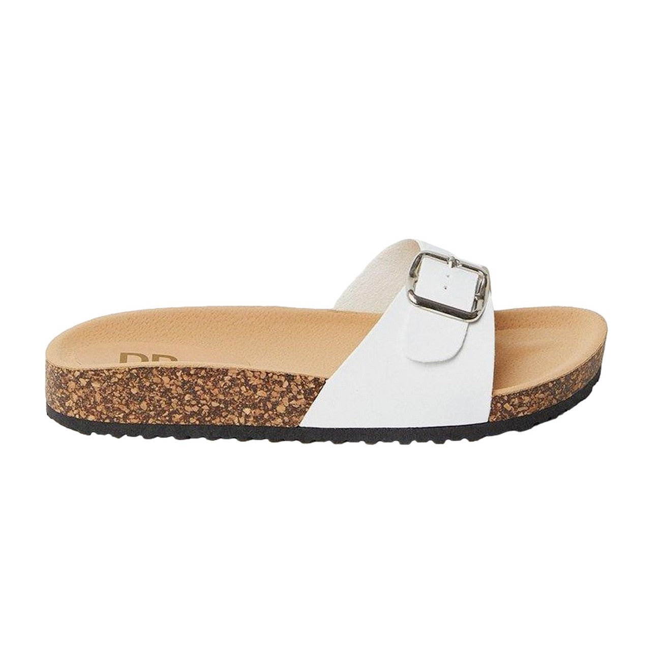 White - Back - Dorothy Perkins Womens-Ladies Felix Buckle Sandals