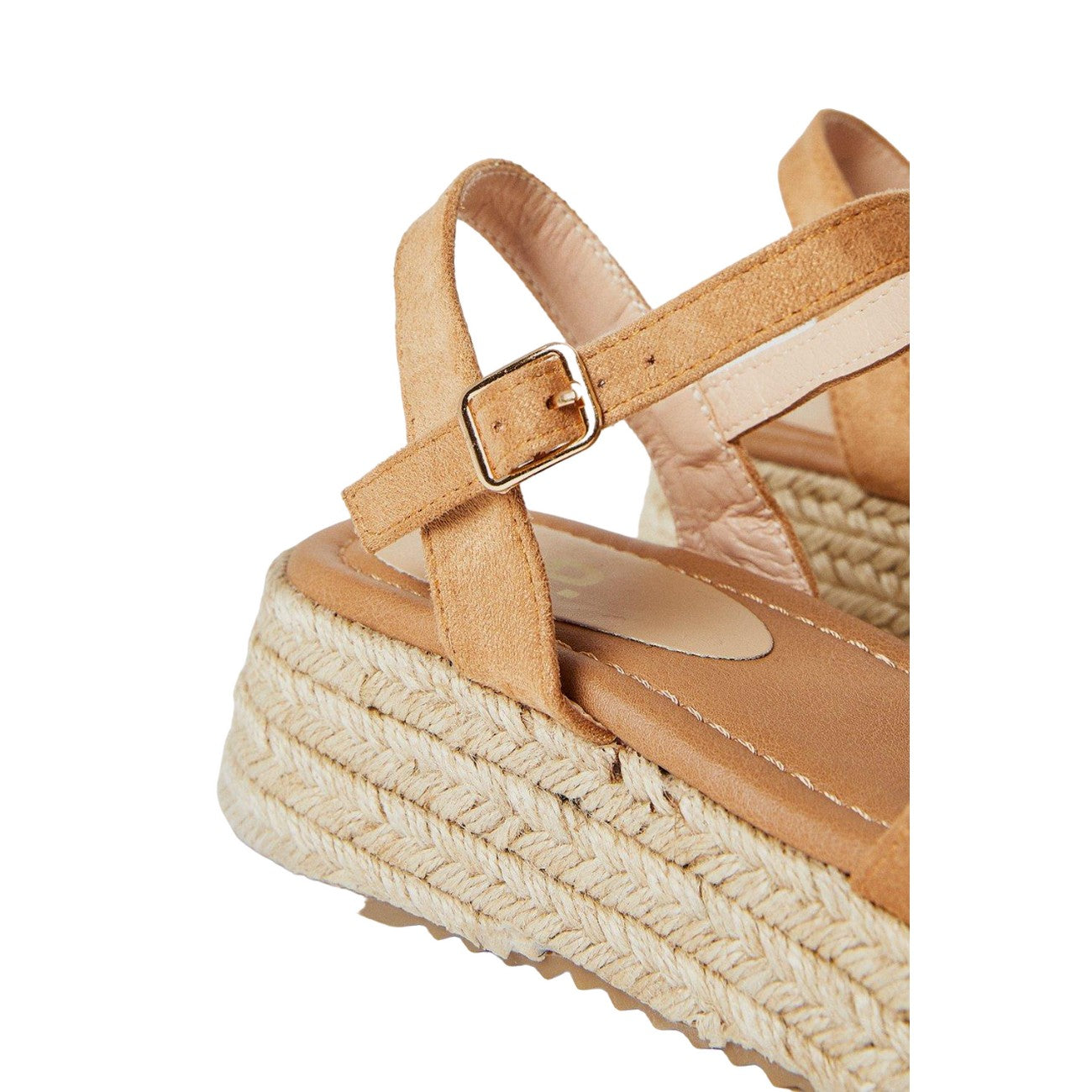 Tan - Side - Dorothy Perkins Womens-Ladies Rhian Wedge Espadrilles