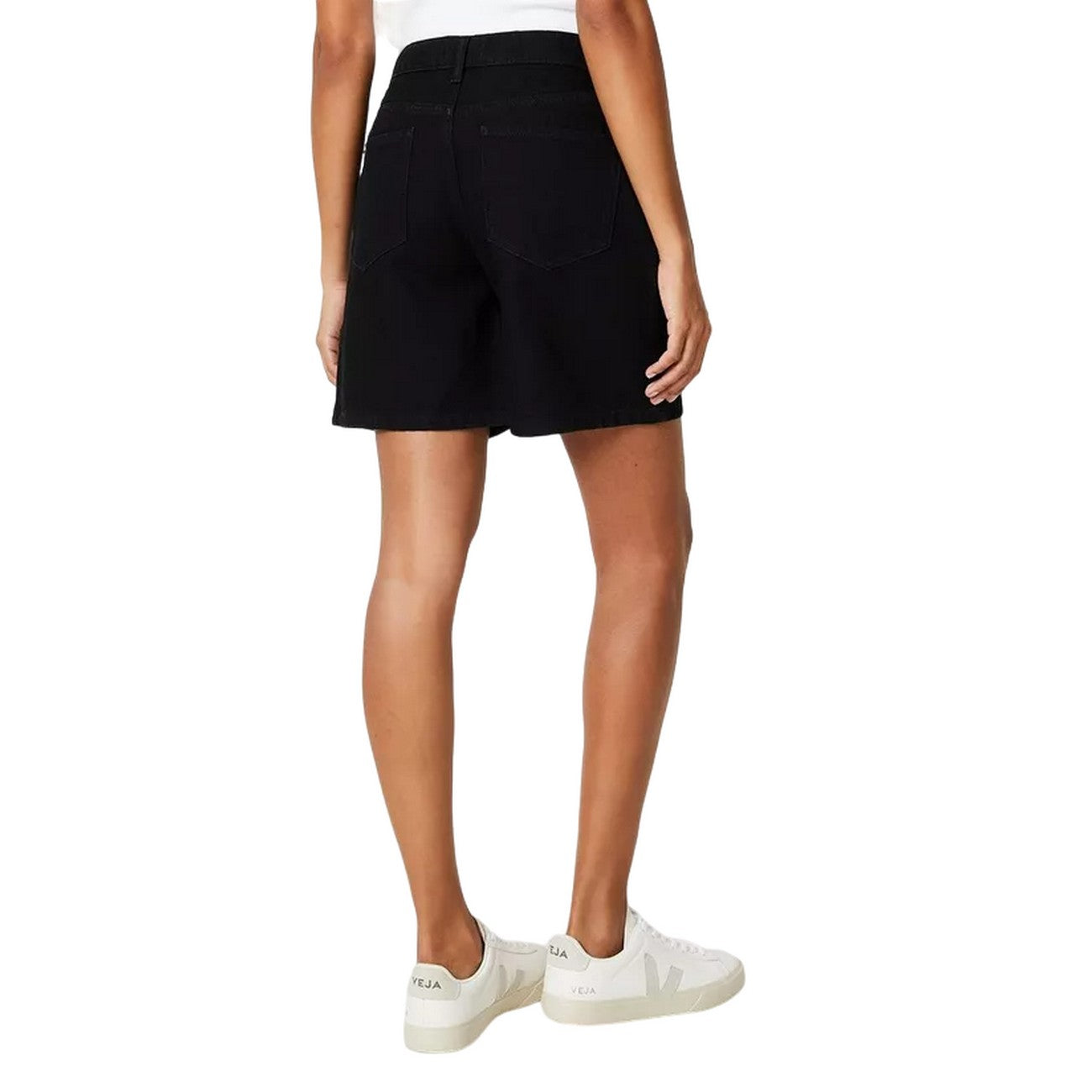 Black - Back - Dorothy Perkins Womens-Ladies Denim Shorts
