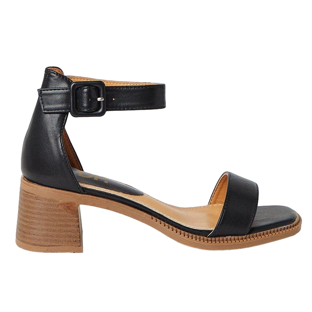 Black - Back - Dorothy Perkins Womens-Ladies Sasha Comfort Low Block Heel Sandals
