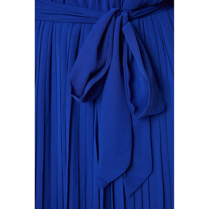 Cobalt - Side - Dorothy Perkins Womens-Ladies Chiffon Pleated Jumpsuit