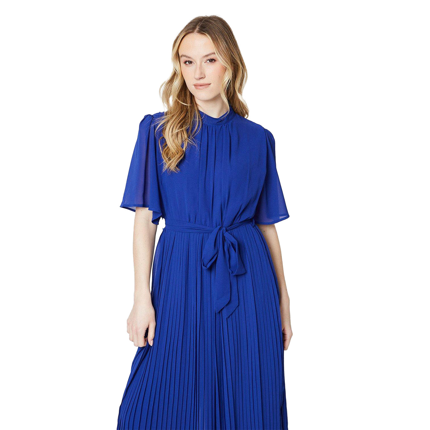 Cobalt - Lifestyle - Dorothy Perkins Womens-Ladies Chiffon Pleated Jumpsuit
