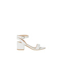 White - Back - Dorothy Perkins Womens-Ladies Tommi Barely There Medium Block Heel Sandals