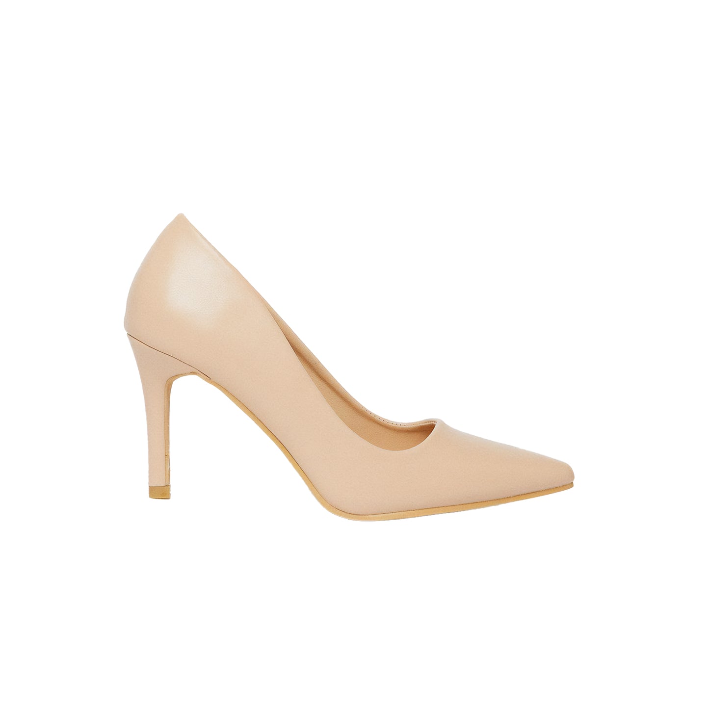 Blush - Back - Dorothy Perkins Womens-Ladies Darlene Pointed High Heel Court Shoes