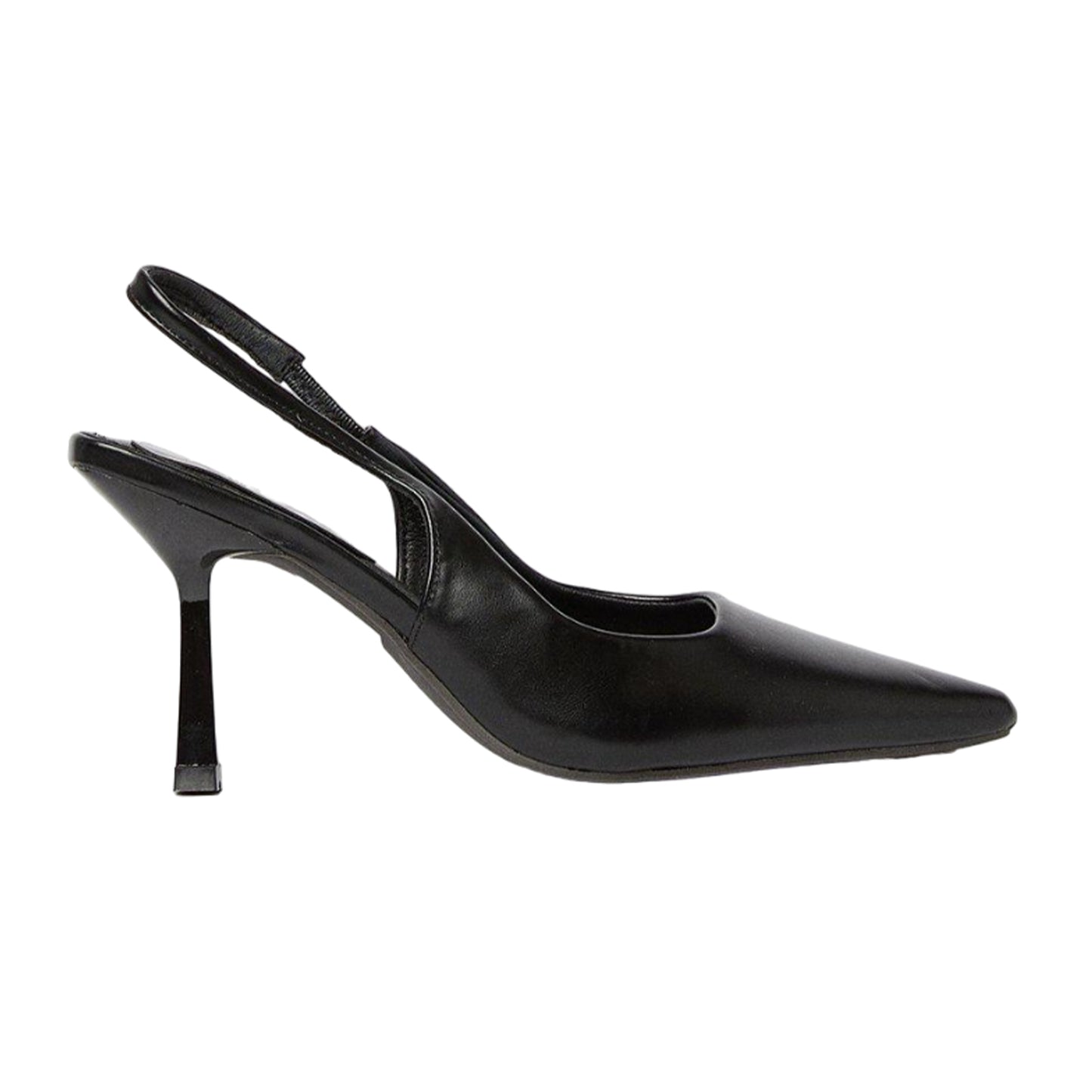 Black - Back - Dorothy Perkins Womens-Ladies Dara Sling Back Court Shoes